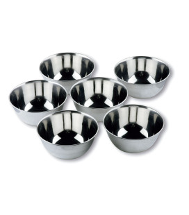 6 small bowls Lacor stainless-Garinox