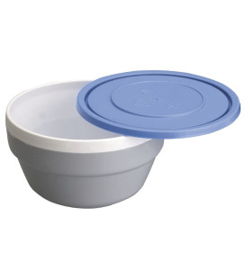 Wall polycarbonate with Lacor lid Bowl