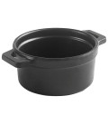 Mini cocotte melamina con tapa BLACK de Lacor