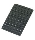 Molde silicona 60x40 BLACK para MINI TARTALETA 60 cavidades de Lacor