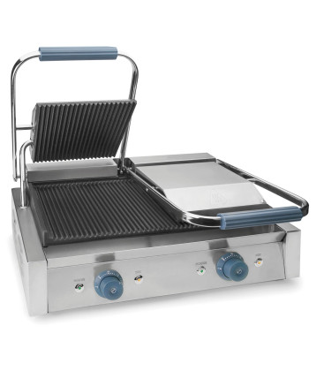 Plancha Doble Grill Acanalada 4.4 Kw de Lacor