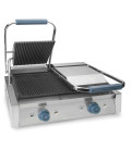 Plancha Doble Grill Acanalada 4.4 kW de Lacor