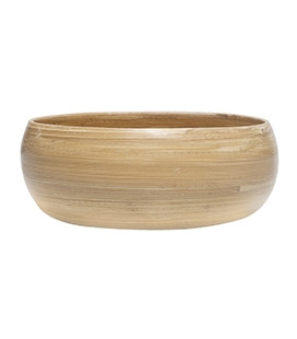 IBILI set 6 cuencos bambú NATURAL 15 cm 500 ml 590500