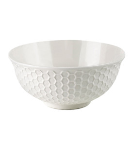 IBILI set 6 boles gres esmaltado JARDÍN WHITE 16 cm 700 ml 687900