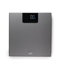 LACOR báscula de baño SILVER cristal templado hasta 180 kg 61743