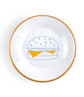 Enamelled bowl Bordeaux by Ibili (6 u)