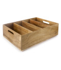 LACOR caja cubiertos NORD BUFFET GN 1/1 de acacia para hostelería