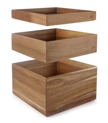 LACOR caja NORD BUFFET GN 1/2 de acacia para hostelería
