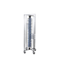LACOR carro portaplatos 84 platos hasta 32cm acero inoxidable 18/10 y aluminio