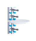 LACOR soporte portaplatos 12 platos hasta 32cm aluminio y caucho