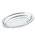 Oval fountain polished 18/10 stainless satin of Lacor