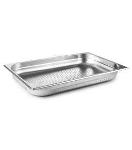 Plateau perforé inox Gastronorm 1/1 de Lacor