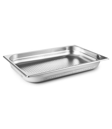 Plateau perforé inox Gastronorm 1/1 de Lacor