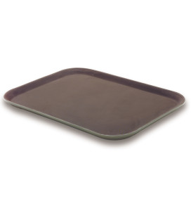Plateau rectangulaire de fibre de verre anti-dérapant de Lacor