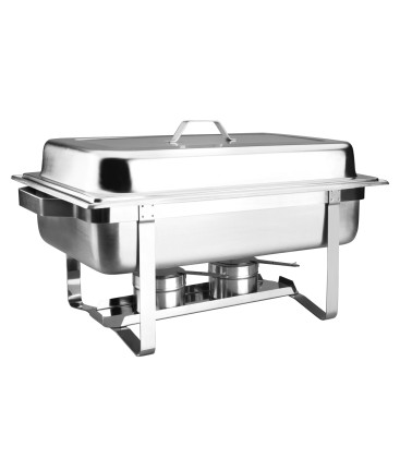 Couvercle en acier inoxydable de Gastronorm Lacor bain-marie 1/1