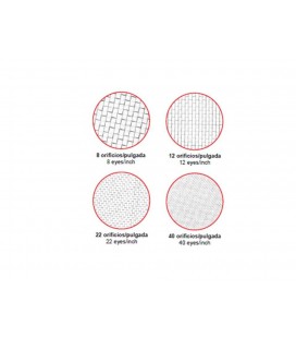 Sieve 4 interchangeable meshes of Lacor