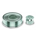 Box 9 round pasta cutter - stainless curly of Lacor