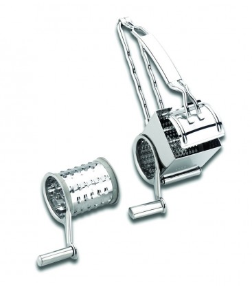 Grater stainless crank 2 blades of Lacor