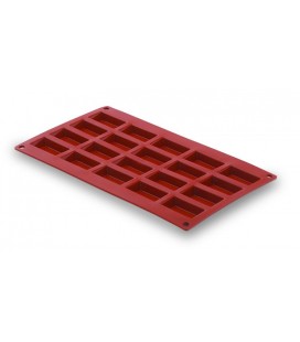 20 small rectangle silicone mould cavity of Lacor