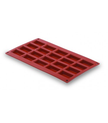 20 petit rectangle silicone moule cavité de Lacor