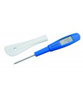 Spatule silicone + thermomètre sonde de Lacor