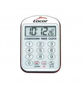 Reloj de Cocina con Alarma de Lacor