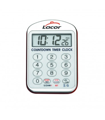 Kitchen clock with alarm of Lacor