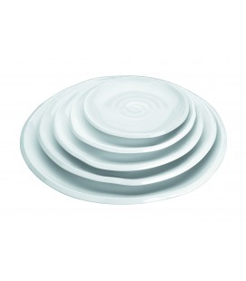 Dish round wavy Lacor melamine