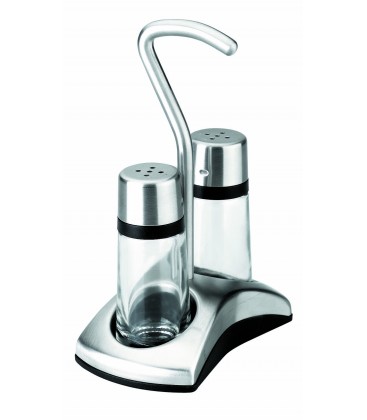 Sel-poivre shakers – Luxe avec support de Lacor