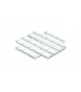 Lacor stainless square table mat