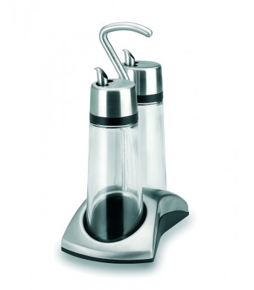 Cruet Luxe 2 pieces with support of Lacor