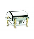 Chafing Dish Roll Top jambes en laiton 1/1 de Lacor