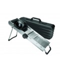 Mandoline en acier inoxydable avec protection lames Revolver