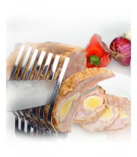 Comb short stainless meat of Lacor