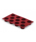 Cavités moule Muffin 11 mini silicone de Lacor