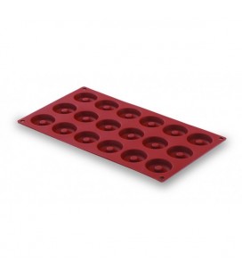 Cavités moule Savarin 18 mini silicone de Lacor