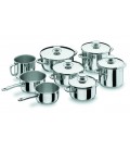 Batería de Cocina 8 Piezas Vitrocor de Lacor