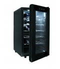 Bouteilles de Cabinet noir ligne 18 réfrigérateur de Lacor