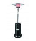 Calentador Terraza Gas Negro 12000 W con Reflector Francia