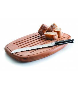 Lacor oval bread cutting board