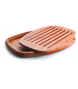 Lacor oval bread cutting board