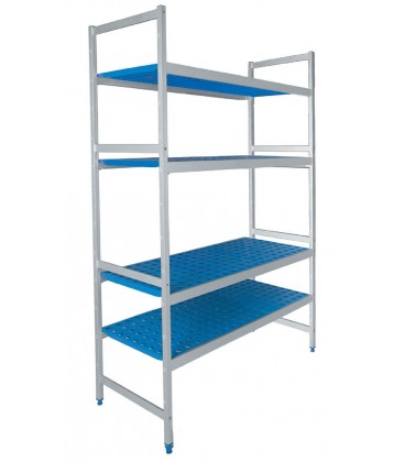 Triple shelving 4 racks of Lacor