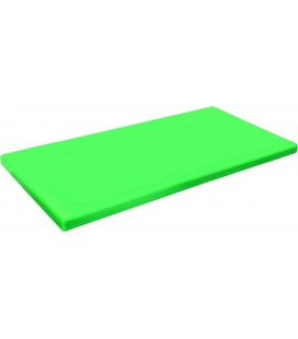 Board cutting polyethylene Hd Gastronorm 1/1 green of Lacor