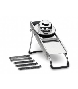 Mandoline stainless Luxe with 5 blades of Lacor