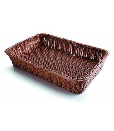 Cesta de pan rectangular marrón de Lacor