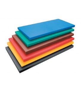 Board cutting polyethylene Hd Gastronorm 1/2 black of Lacor