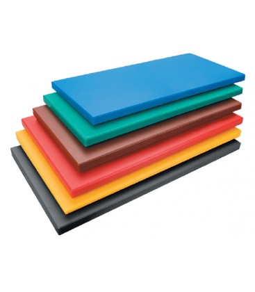 Board cutting polyethylene Hd black 1/1 Gastronorm of Lacor