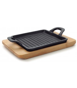 Mini plancha grill cuadrado Magma de Lacor