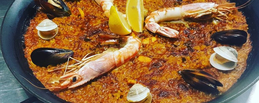 Paella in South Korea: Alma Foods